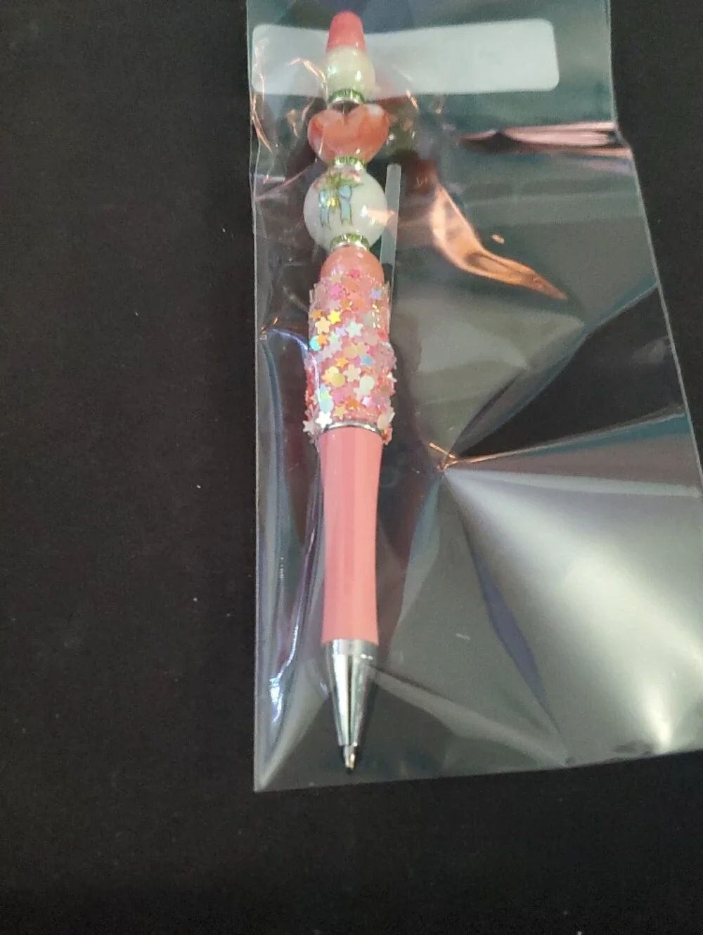 Mint Green Decorative Beaded Pen for Notebooks  REASONABLE OFFER ACCEPTED